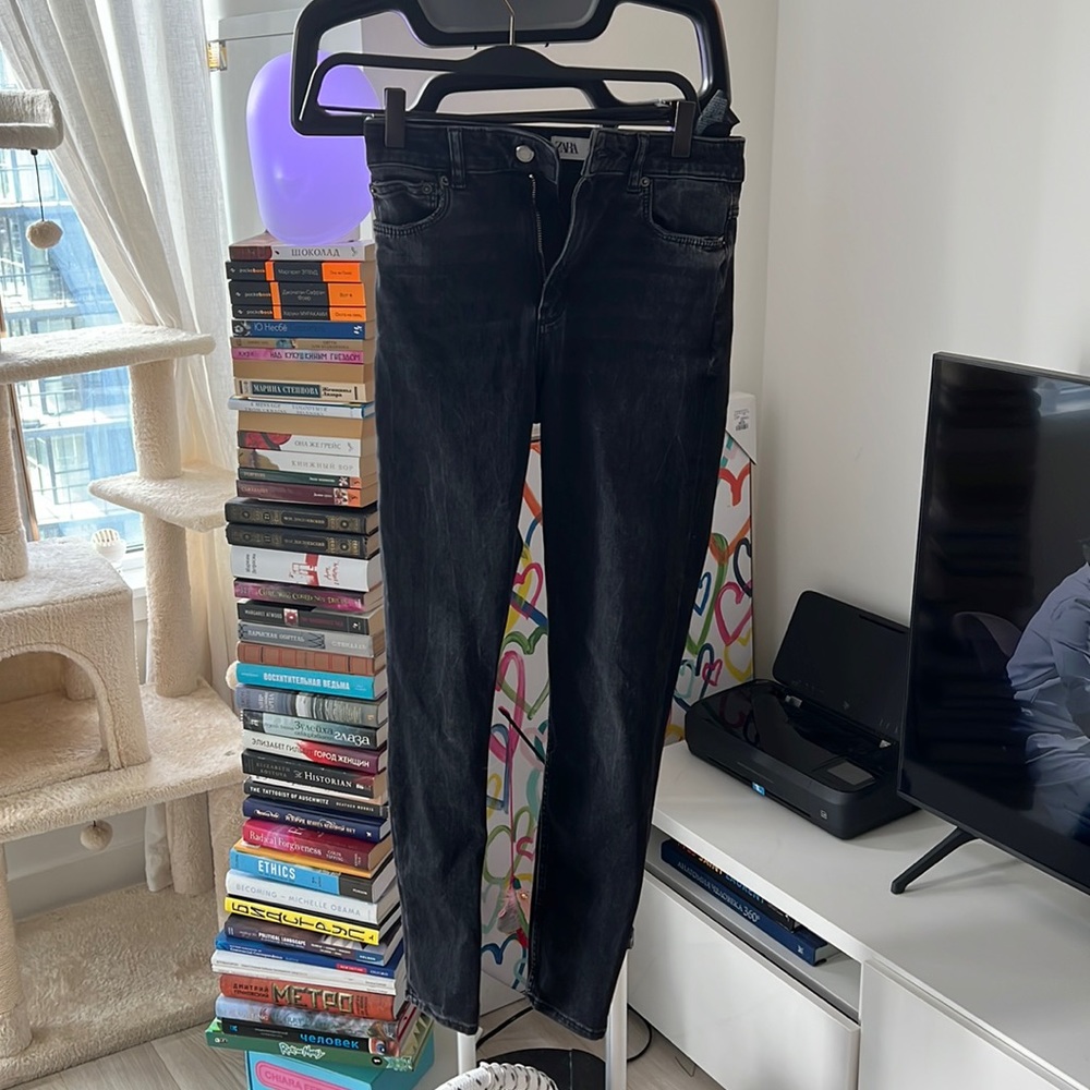 Zara washed skinny jeans